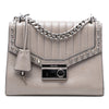 Secondhand Prada Studded Glace Calf Sound Lock Crossbody