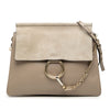 Chloé Medium Calfskin and Suede Faye Crossbody Secondhand