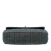 Chanel Reissue 2.55 Chocolate Bar Denim Top Handle Flap Secondhand