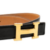Hermès Box Calf Constance H Reversible Belt Secondhand