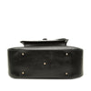 Gucci Medium Pigskin Leather Metal Ring Top Handle Bag Secondhand