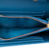 Prada Saffiano Lux Bow Wallet On Strap Secondhand