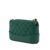Secondhand Chanel Aged Calfskin Gabrielle Double Zip Clutch with Chain