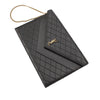 Saint Laurent Matelasse Lambskin Gaby Double Flap Chain Clutch Secondhand
