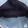 Dior Large Denim Cannage Acrylic Handles Lady Dior Secondhand