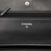 Chanel CC Embossed Lambskin Camellia Wallet On Chain Secondhand