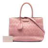 Miu Miu Vitello Shine Trapu Tote Secondhand