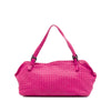 Bottega Veneta Nappa Intrecciato Belted Zip Frame Shoulder Bag Secondhand