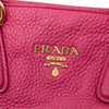 Prada Vitello Daino Side Zip Open Convertible Tote Secondhand