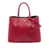 Prada Large Saffiano Cuir Double Satchel Secondhand