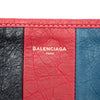 Balenciaga Lambskin Striped Bazar Clutch Secondhand