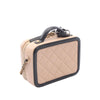 Chanel Small Bicolor Caviar CC Filigree Vanity Case Secondhand
