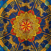 Hermès Luna Park Silk Scarf 90 Secondhand