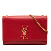 Saint Laurent Medium Grain De Poudre Monogram Kate Crossbody Secondhand