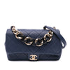 Secondhand Chanel Small Lambskin Elegant Chain Single Flap