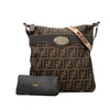 Fendi Zucca Canvas Selleria Crossbody Secondhand