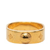 Louis Vuitton Gold Plated Monogram Ring Secondhand