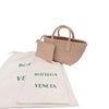 Bottega Veneta Mini Lambskin Intreccio Cabat Tote Secondhand