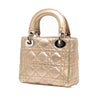 Dior Mini Metallic Lambskin Cannage Lady Dior Secondhand
