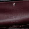 Chanel Medium Classic Crinkled Patent Double Flap Secondhand