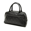 Chanel Quilted Caviar Bowler Handbag Secondhand