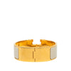 Secondhand Hermès Wide Enamel Clic Clac H Bracelet PM