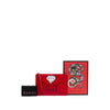 Gucci GucciGhost Calfskin Diamond Zip Pouch Secondhand