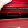 Burberry Embossed Patent Leather Top Handle Secondhand