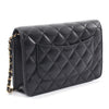 Chanel CC Quilted Caviar Wallet on Chain Secondhand