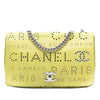 Chanel Perforated Calfskin Logo Eyelet Flap Secondhand