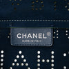 Chanel Perforated Calfskin Logo Eyelet Flap Secondhand