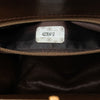 Chanel CC Quilted Suede Kiss Lock Handbag Secondhand