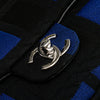 Chanel Medium Jersey Grid Single Flap Secondhand