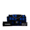 Chanel Medium Jersey Grid Single Flap Secondhand