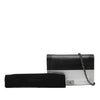 Chanel Bicolor Calfskin and Goatskin Boy Wallet On Chain Secondhand