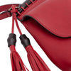 Gucci Medium Leather Bamboo Nouveau Fringe Crossbody Secondhand
