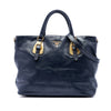 Prada Soft Calfskin Open Convertible Shopping Tote Secondhand