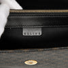 Celine Macadam Coated Canvas and Leather Clutch Secondhand