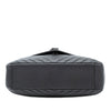 Saint Laurent Large Chevron Sheepskin Monogram College Bag Secondhand