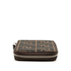 Fendi Zucca Canvas Zip Wallet on Strap Secondhand