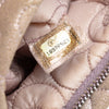 Chanel Embossed Metallic Lambskin Camellia Chain Pochette Secondhand