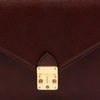 Saint Laurent Grained Calfskin Flap Clutch Secondhand