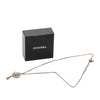 Chanel Brass CC Strass Pendant Necklace Secondhand