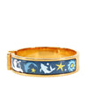 Hermès Narrow Enamel Sous le Charm d Orphee Clic H Bracelet PM Secondhand