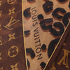Louis Vuitton Monogram Leopard Print Silk Crepe Scarf Secondhand