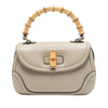 Gucci Medium Calfskin New Bamboo Satchel Secondhand