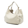 Gucci Medium Pebbled Calfskin Twill Tote Secondhand
