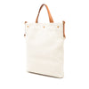 Saint Laurent Canvas Stencil Logo Convertible Tote Secondhand