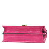 Miu Miu MM Paris Emiuticon Jacquard and Croc Embossed Patent Crystal Chain Crossbody Secondhand