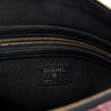 Chanel Large CC Quilted Calfskin Camellia Printed O Case Clutch Secondhand
